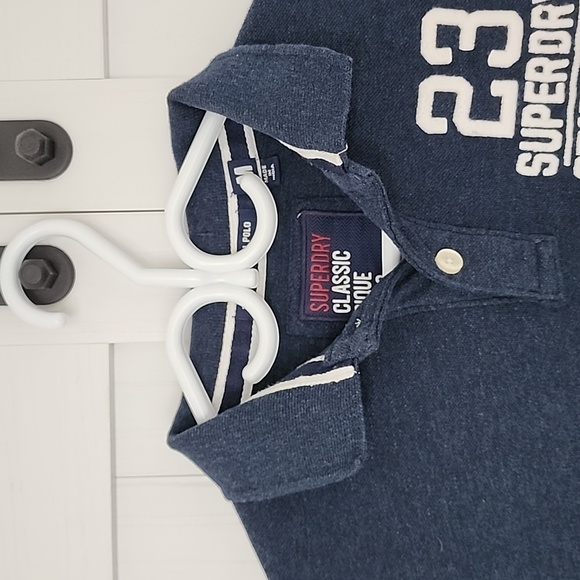 NWOT - Superdry long sleeve polo sweater - Picture 4 of 6